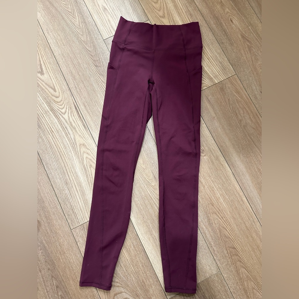 Women’s PureLuxe Fabletics Leggings Maroon